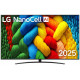 Телевизор LG 86NANO81A6A черный