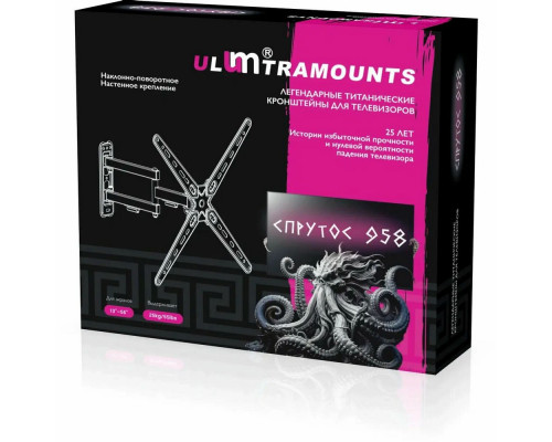 Кронштейн Ultramounts UM958 черный Кронштейн Ultramounts UM958 черный