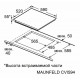 Варочная поверхность Maunfeld CVI594SF2LGR Inverter