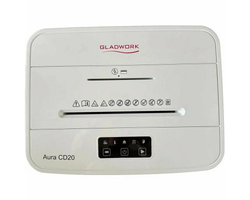 Шредер Gladwork Aura CD20 серый Шредер Gladwork Aura CD20 серый