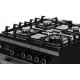Кухонная плита GEFEST 6500-04 0069 черный/нерж.сталь