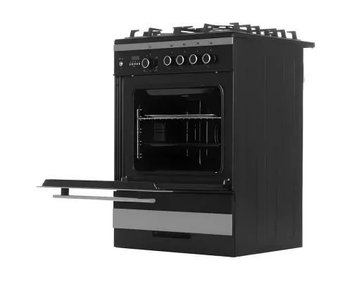 Кухонная плита GEFEST 6500-04 0069 черный/нерж.сталь