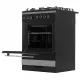 Кухонная плита GEFEST 6500-04 0069 черный/нерж.сталь