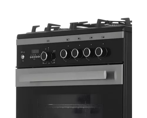 Кухонная плита GEFEST 6500-04 0069 черный/нерж.сталь