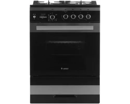 Кухонная плита GEFEST 6500-04 0069 черный/нерж.сталь