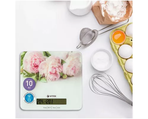 Кухонные весы Vitek VT-2414 цветы
