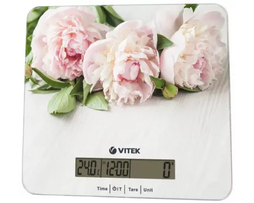 Кухонные весы Vitek VT-2414 цветы