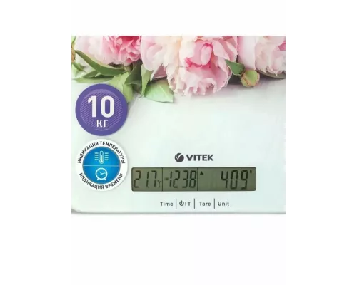 Кухонные весы Vitek VT-2414 цветы