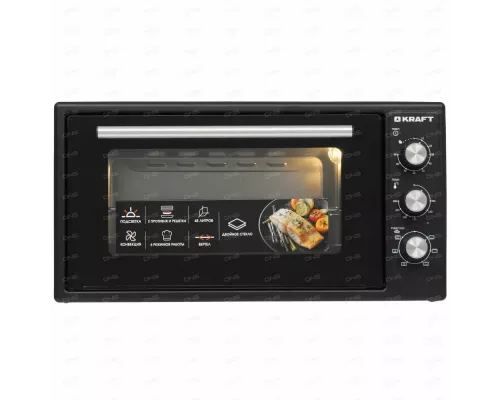 Мини-печь KRAFT KF-MO 4808 FDBL
