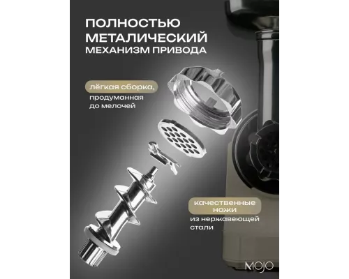 Мясорубка MOJO MJY-180-B