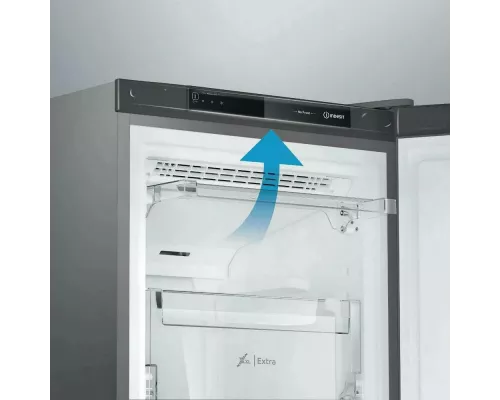 Морозильная камера INDESIT DFZ 4150 G серебро