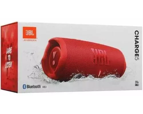 Портативная колонка JBL Charge 5 красный