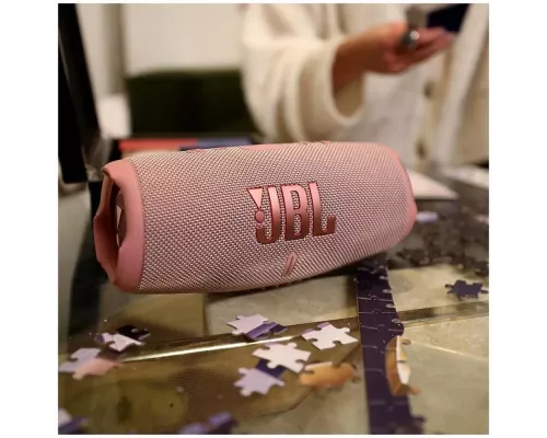 Портативная колонка JBL Charge 5 розовый