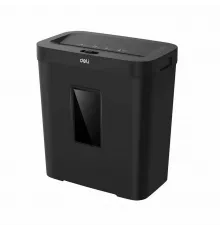 Шредер Deli ET022 черный