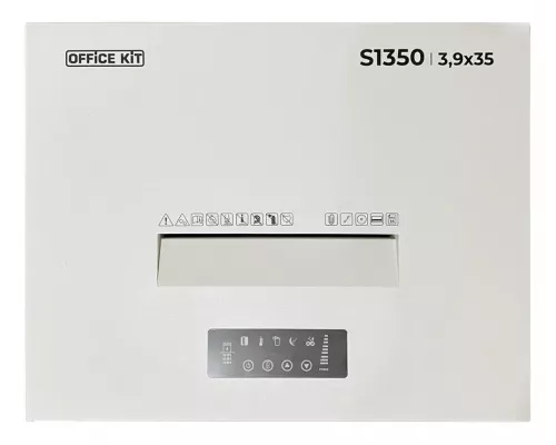 Шредер Office Kit S1350 3,9x35 белый (секр.P-4)