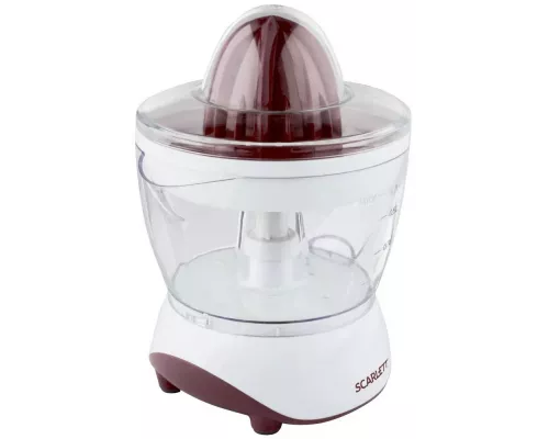 Соковыжималка SCARLETT SC-JE50C06 белый/красный
