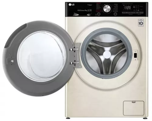 Стиральная машина LG F4V5VS9B бежевый