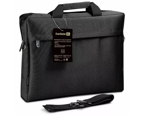 Сумка для ноутбука 15.6" ExeGate EX205135RUS Start S15 Black