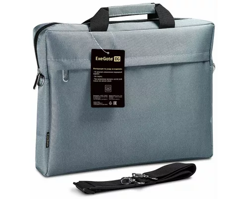 Сумка для ноутбука 15.6" ExeGate EX205136RUS Start S15 Grey