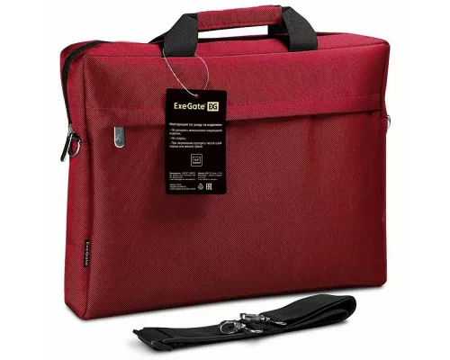 Сумка для ноутбука 15.6" ExeGate EX212299RUS Start S15 Red