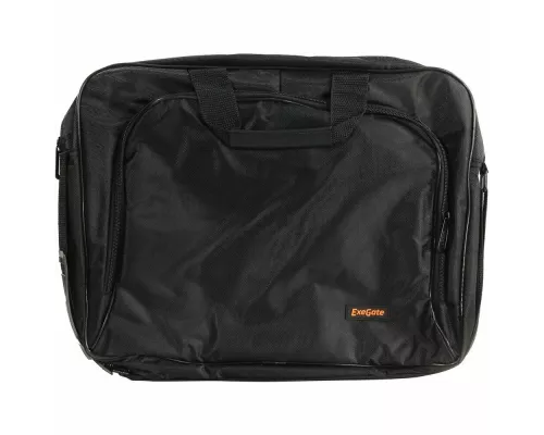 Сумка для ноутбука 15.6" ExeGate EX264611RUS Office F1596 Black черная