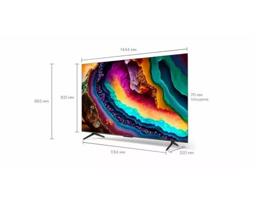 Телевизор TCL 43P755 черный