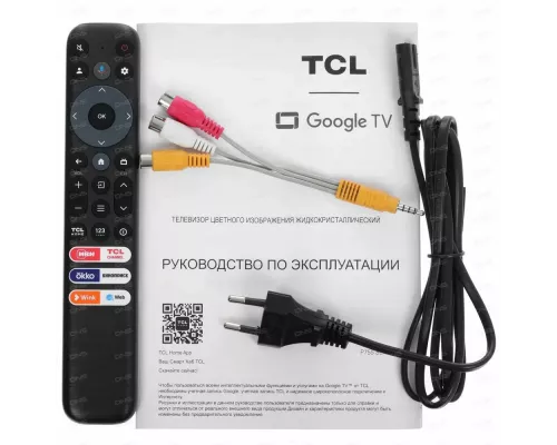 Телевизор TCL 43P755 черный
