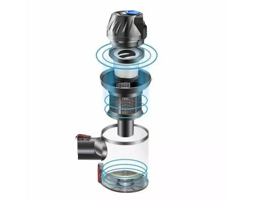 Вертикальный пылесос BQ VC1002H Gray-blue