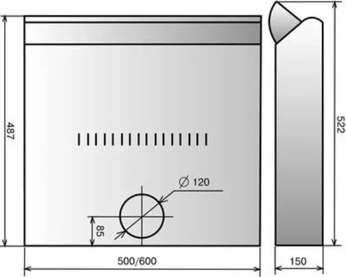 Вытяжка ELIKOR EUROPA 50П-290-ПЗЛ черный