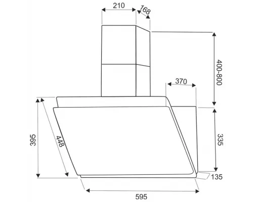 Вытяжка EXITEQ EX-1126 black