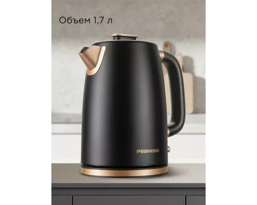 Чайник REDMOND KM 240 черный/бронза
