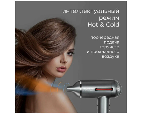 Фен REDMOND HD 1700 серый Фен REDMOND HD 1700 серый