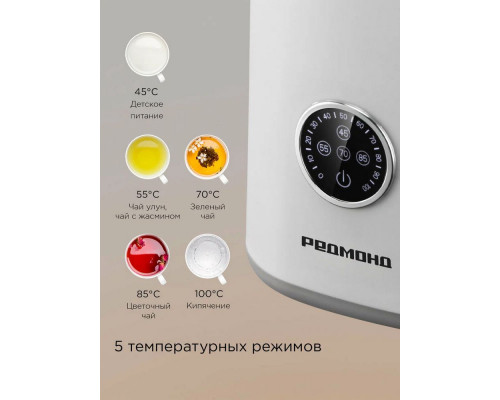 Чайник REDMOND KM 237 белый Чайник REDMOND KM 237 белый