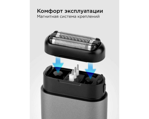 Бритва REDMOND S4902 серый Бритва REDMOND S4902 серый