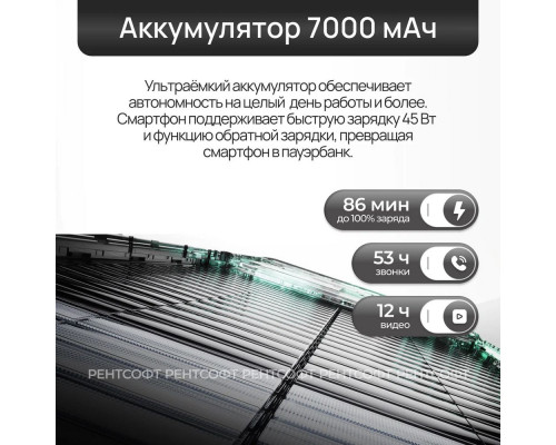 Смартфон Tecno POVA 7 Neo 8/256Gb бирюзовый Смартфон Tecno POVA 7 Neo 8/256Gb бирюзовый