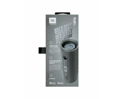 Портативная колонка JBL Flip 6 серый