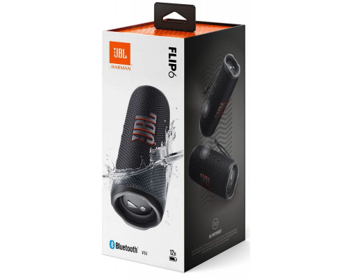 Портативная колонка JBL Flip 6 черный