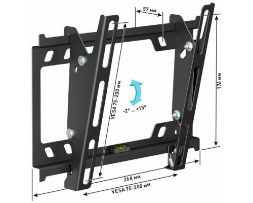 Кронштейн HOLDER LCD-F2617-B черный Кронштейн HOLDER LCD-F2617-B черный