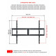 Кронштейн HOLDER LCD-F8601-B черный