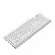 Клавиатура A4Tech Fstyler FKS10 белый/серый
