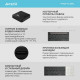 Клавиатура A4Tech Fstyler FX61 серый