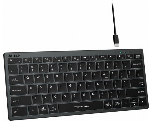 Клавиатура A4Tech Fstyler FX61 серый Клавиатура A4Tech Fstyler FX61 серый