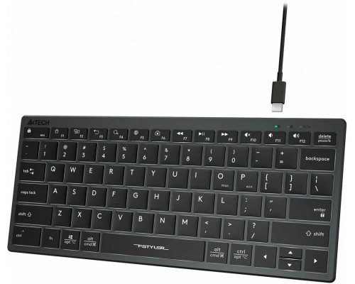 Клавиатура A4Tech Fstyler FX61 серый Клавиатура A4Tech Fstyler FX61 серый