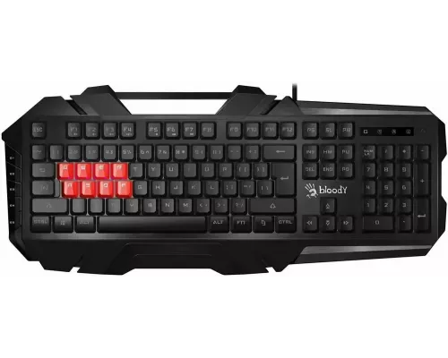 Клавиатура A4Tech Bloody B3590R черный/серый