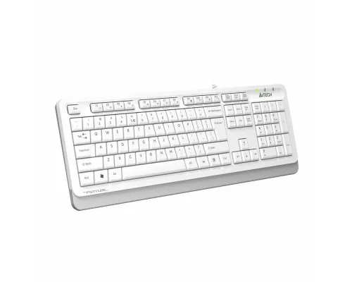 Клавиатура A4Tech Fstyler FKS10 белый/серый