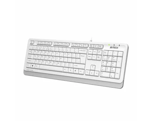Клавиатура A4Tech Fstyler FKS10 белый/серый