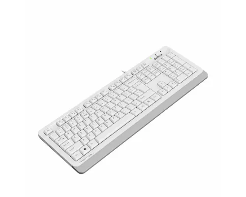 Клавиатура A4Tech Fstyler FKS10 белый/серый