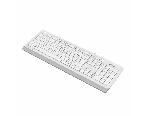 Клавиатура A4Tech Fstyler FKS10 белый/серый