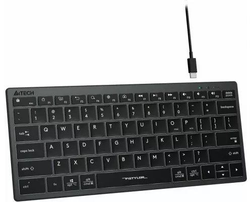 Клавиатура A4Tech Fstyler FX61 серый