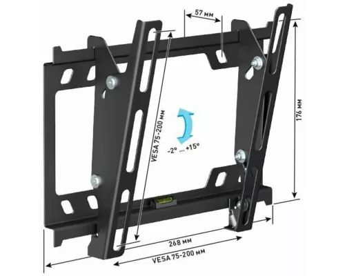 Кронштейн HOLDER LCD-F2617-B черный